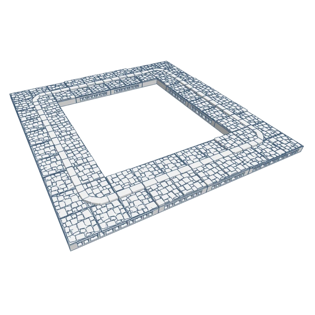 Trottoirs pour bâtiments 6x6