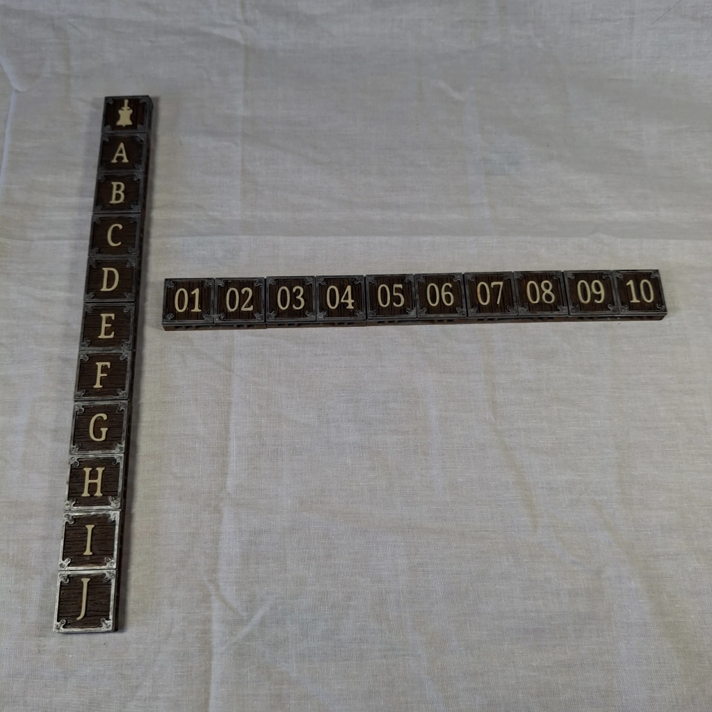 Tuiles alpha numériques